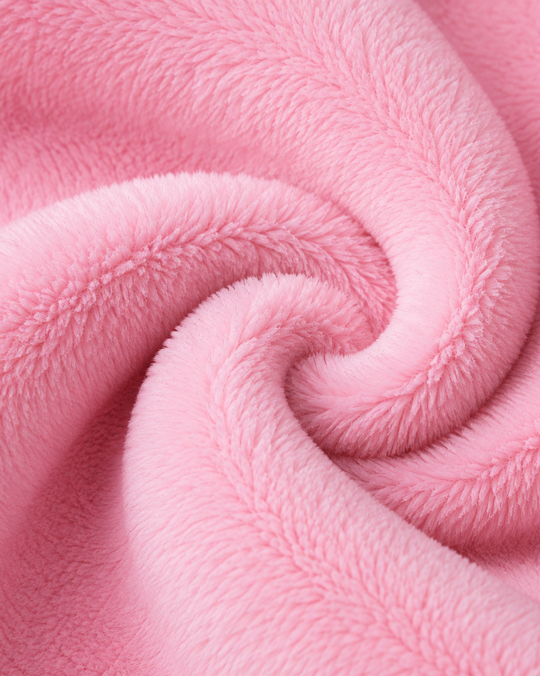 Close-up of the soft fleece texture